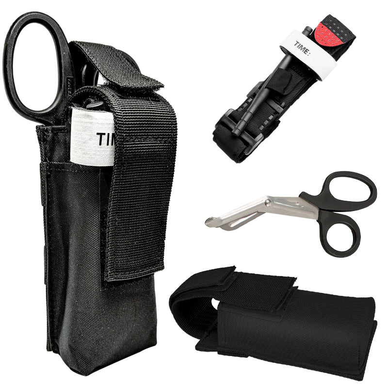 Tactical First Aid Kit - One-hand Medical Tourniquet